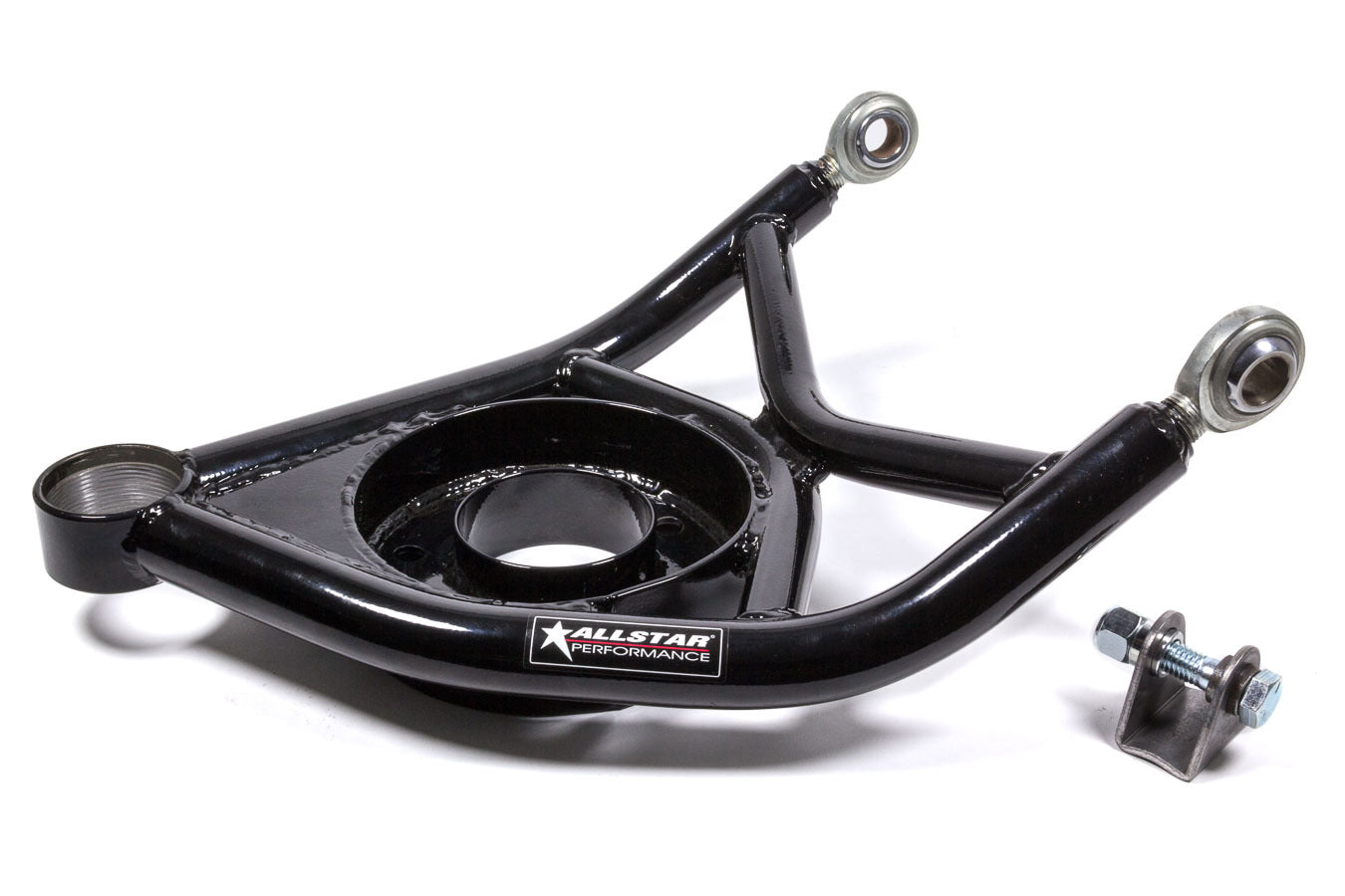 Allstar Performance ALL57812 Lower Control Arm for Chevrolet Chevelle, Passenger Side, Tubular Steel with Black Powder Coat Finish