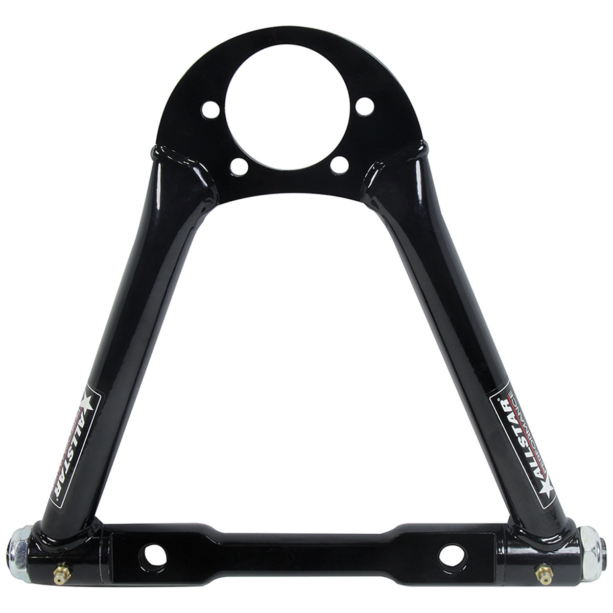ALLSTAR Performance ALL57902 Control Arm Bolt-In 7.5 Inch Length, Upper, Tubular Design, Aluminum and Steel Construction, Black Powder Coat Finish