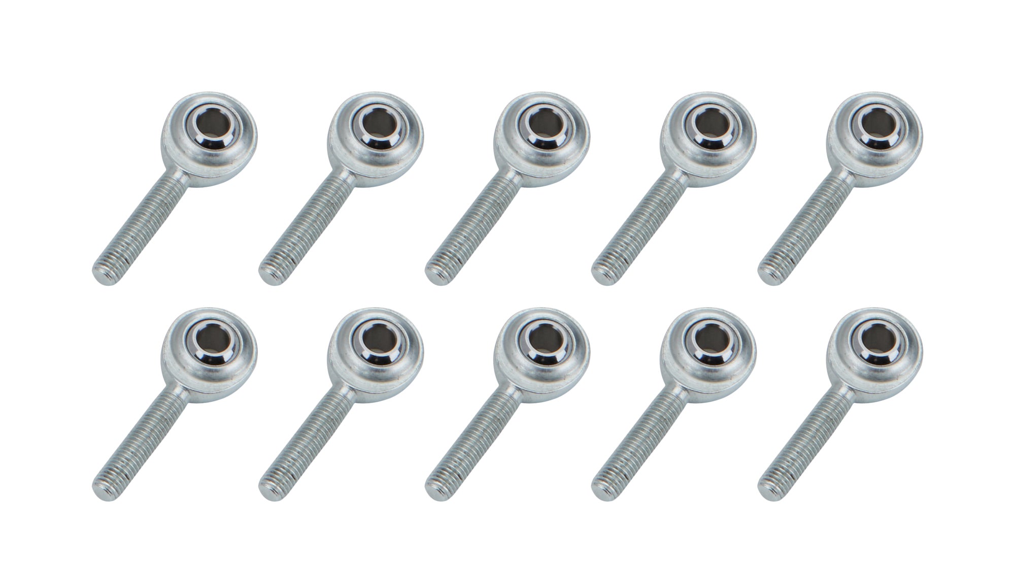 Allstar Performance ALL58004-10 Rod End RH 1/4 Inch Male Steel Spherical Bushings Set of 10