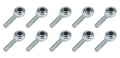 Allstar Performance ALL58006-10 Rod End RH 3/8 Inch Male Steel Spherical Bearings Set of 10