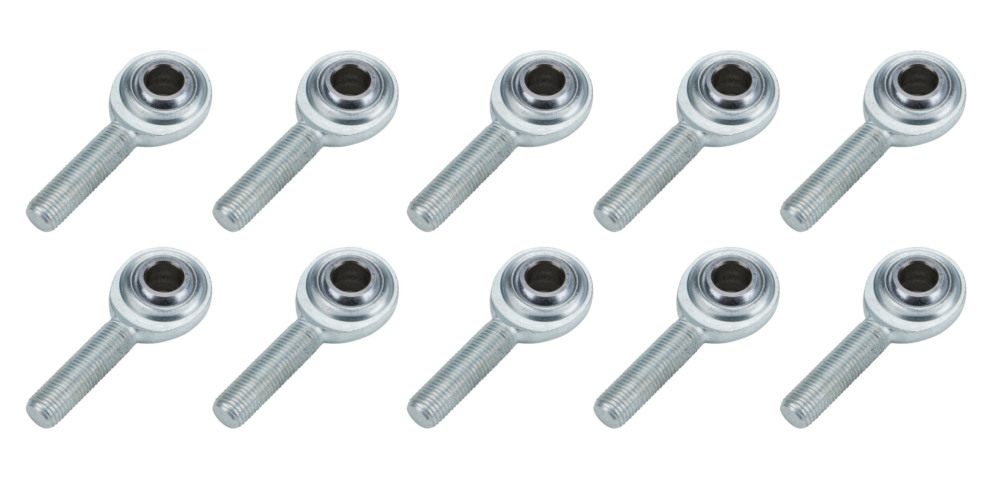 Allstar Performance ALL58006-10 Rod End RH 3/8 Inch Male Steel Spherical Bearings Set of 10