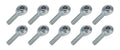Allstar Performance ALL58008-10 Rod End RH 1/2 Inch Male Steel Spherical Set of 10