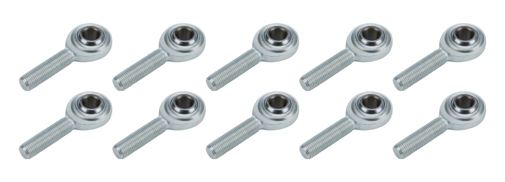 Allstar Performance ALL58016-10 Rod End LH 3/8-Inch Male Steel Spherical Set of 10