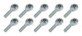 Allstar Performance ALL58018-10 Rod End LH 1/2 Inch Male Steel Spherical Set of 10