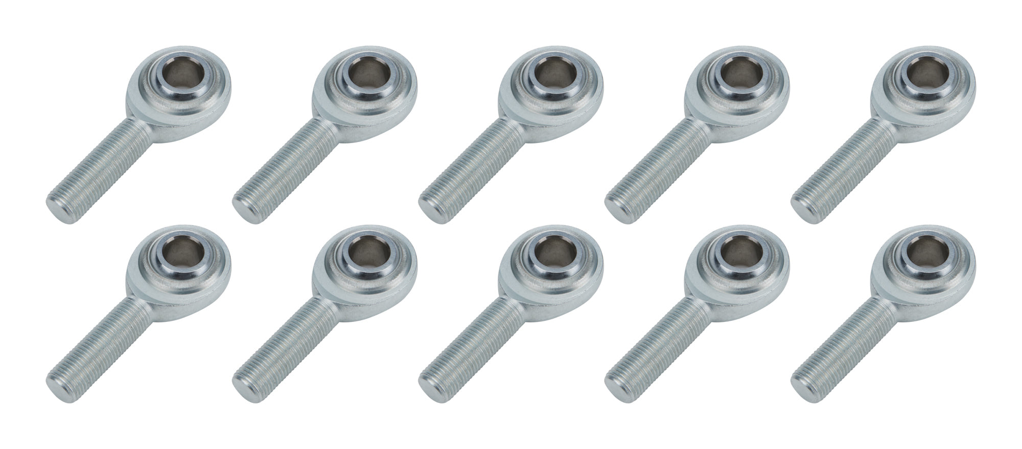 Allstar Performance ALL58018-10 Rod End LH 1/2 Inch Male Steel Spherical Set of 10