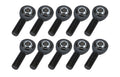 Allstar Performance ALL58059-10 Pro Series Spherical Rod End with 1/2 Inch Bore and 5/8-18 Inch Right Hand Male Thread, Steel Ball, Chromoly, Black Oxide, Set of 10