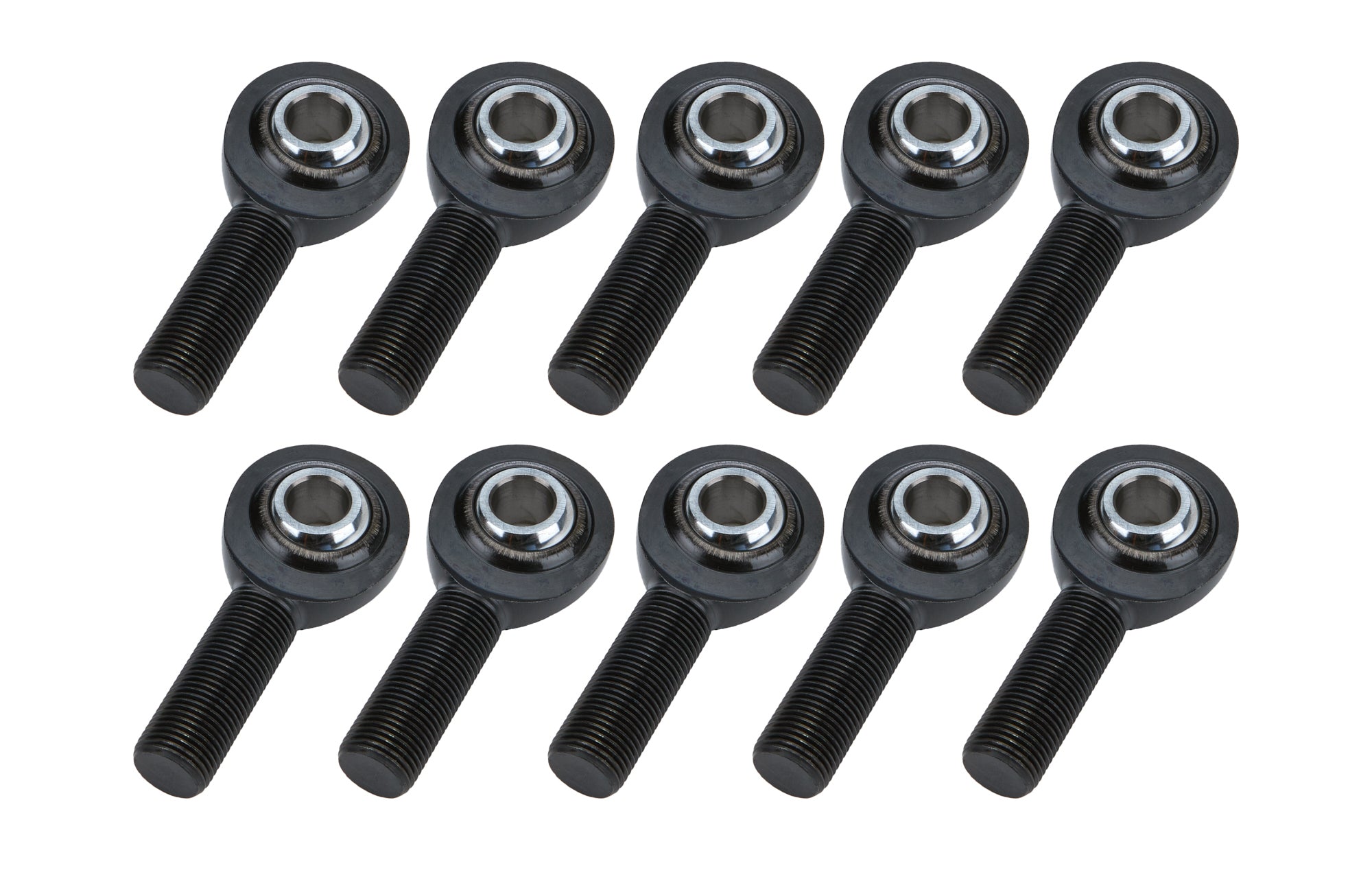 Allstar Performance ALL58059-10 Pro Series Spherical Rod End with 1/2 Inch Bore and 5/8-18 Inch Right Hand Male Thread, Steel Ball, Chromoly, Black Oxide, Set of 10