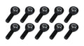 Allstar Performance ALL58069-10 Pro Series Spherical Rod End with 1/2 Inch Bore and 5/8-18 Left-Hand Male Thread, Steel Ball, Chromoly, Black Oxide Finish, Set of 10