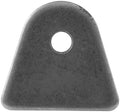 Allstar Performance ALL60012-25 1/8 Inch Flat Steel Chassis Tabs Set of 25 with 1/4 Inch Mounting Hole
