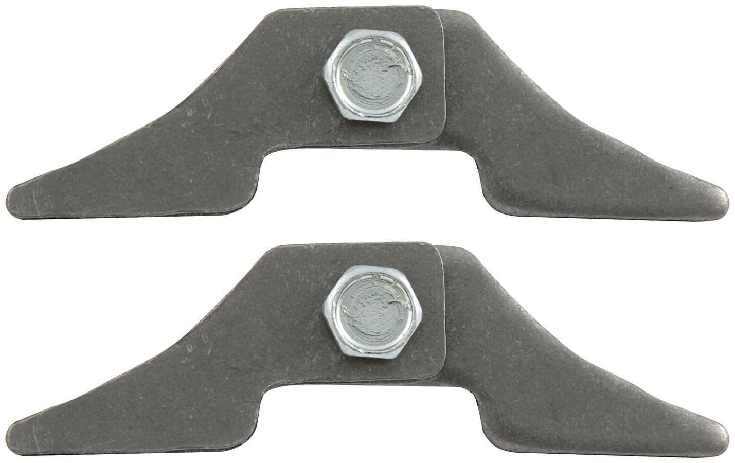 Allstar Performance ALL60039 Header Tab Kit 2 Pack Steel Natural Finish