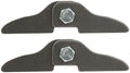 Allstar Performance ALL60040-25 Header Tab Kit with 4 Tabs, 2 Bolt, and 2 Lock Nuts in Steel, Natural Finish, Pack of 25