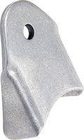 Allstar Performance ALL60041 Gusset Tabs Set of 4 for Round Tubes, 1/4 Inch Hole, Steel, Natural Finish