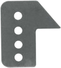 Allstar Performance ALL60045 Trailing Arm Bracket with 5/8 Inch Holes, Frame Mount, Weld-On, Adjustable Steel, Natural Finish