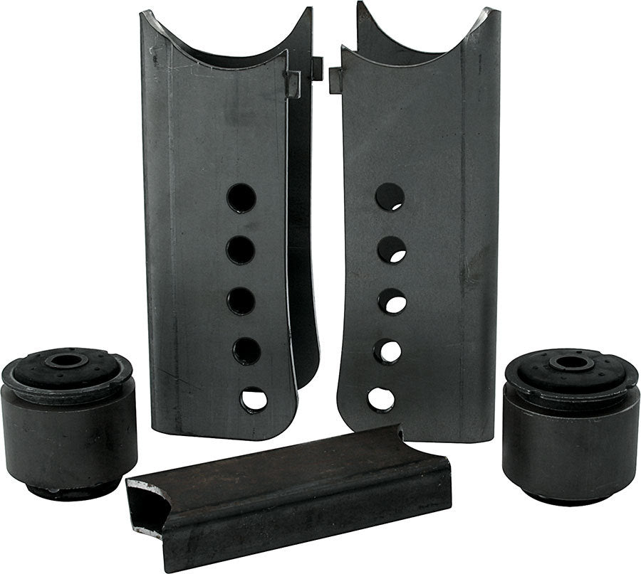 ALLSTAR Performance ALL60054 Trailing Arm Bracket Kit for GM G-Body Chassis, Multi-Hole, Steel, Black Finish