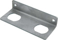 Allstar Performance ALL60064 Charging Post Bracket with Dual D-Hole Mounting, 90-Degree Steel Construction, Natural Finish