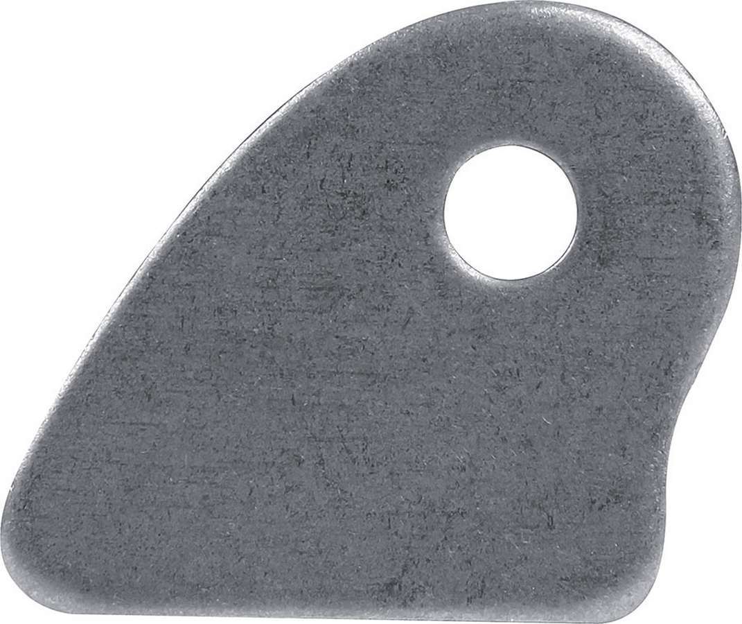 Allstar Performance ALL60076 Flat Chassis Tabs with 3/8 Inch Mounting Hole, 1/8 Inch Thickness, Set of 4