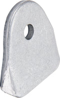 Allstar Performance ALL60087 Gusset Tabs 4-Pack for Round Tube with 1/4 Inch Hole, Steel, Natural Finish
