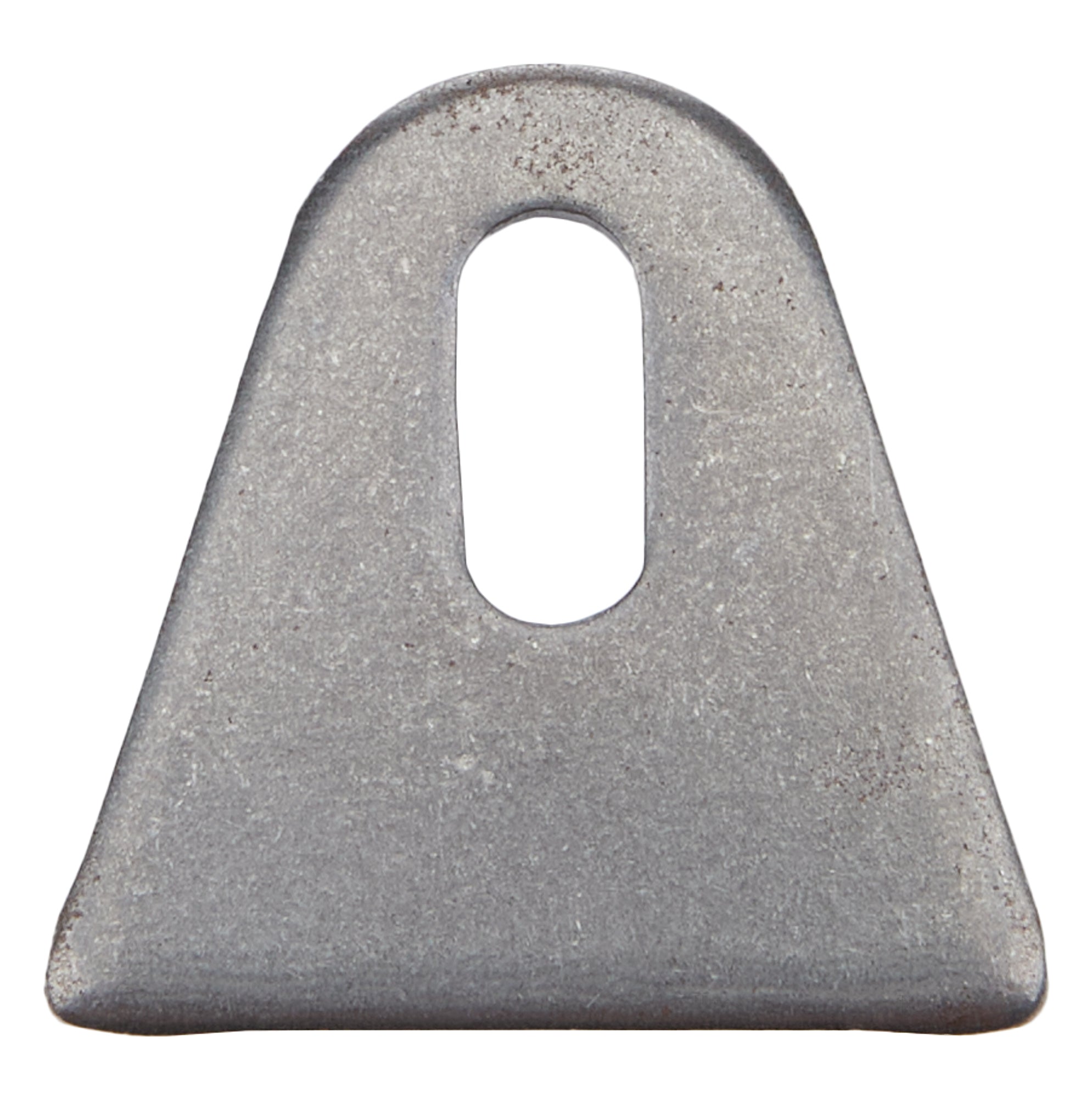 Allstar Performance ALL60088 Flat Chassis Tabs, 1/8 Inch Thick Steel, 1/4 Inch Slot, Pack of 4