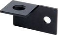 Allstar Performance ALL60093 Bulkhead Mounting Tab with 7/16 Inch Hole, Steel, Black Paint Finish