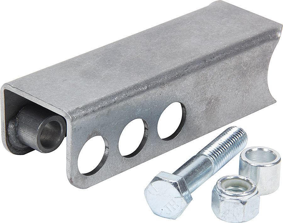 Allstar Performance ALL60113 Shock Mount, Extra Long Notched Weld-On, Adjustable, Straight Steel, Natural Finish