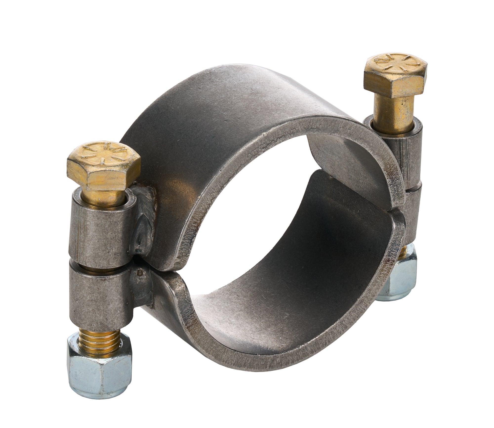 Allstar Performance ALL60145 2-Bolt Clamp-On Retainer, 3 Inch ID, 1-3/4 Inch Wide, Steel, Natural Finish