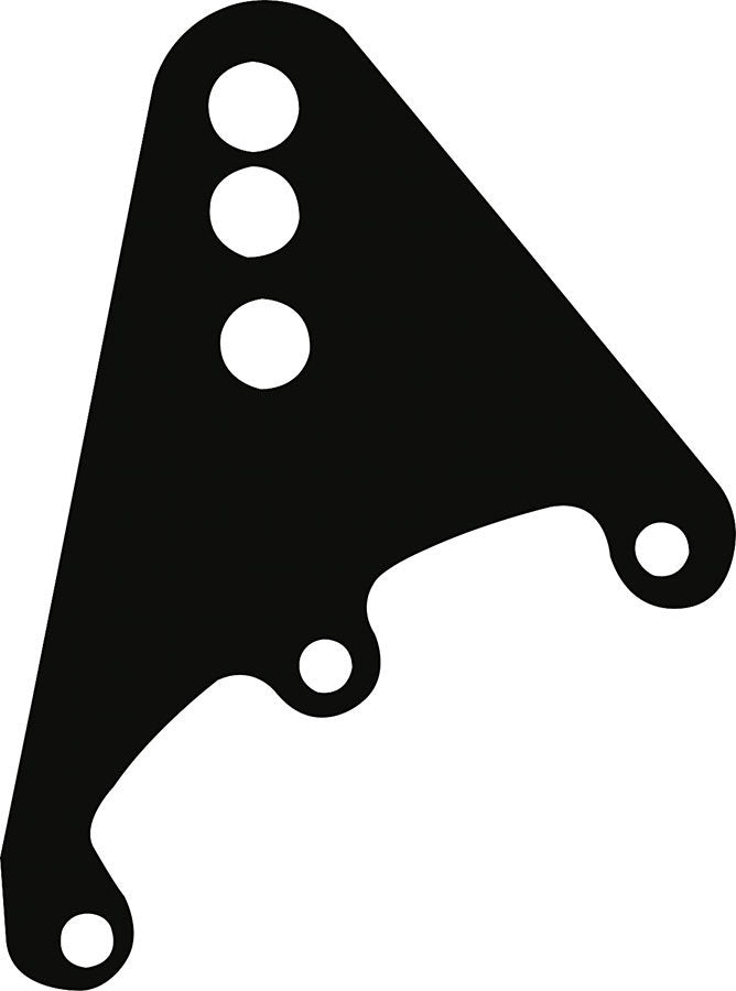 Allstar Performance ALL60150 Upper Link Brackets Pair with Three 3/4 Inch Holes Steel Black Finish