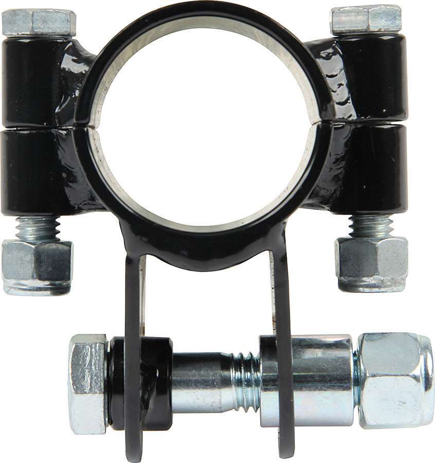 Allstar Performance ALL60222 Clamp-On Shock Bracket with Steel Construction and Black Powder Coat Finish, 1-1/4 Inch Diameter Tube