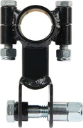 Allstar Performance ALL60225 Drop Mount Clamp-On Shock Bracket, 1-1/2 Inch Diameter Steel, Black Powder Coat Finish