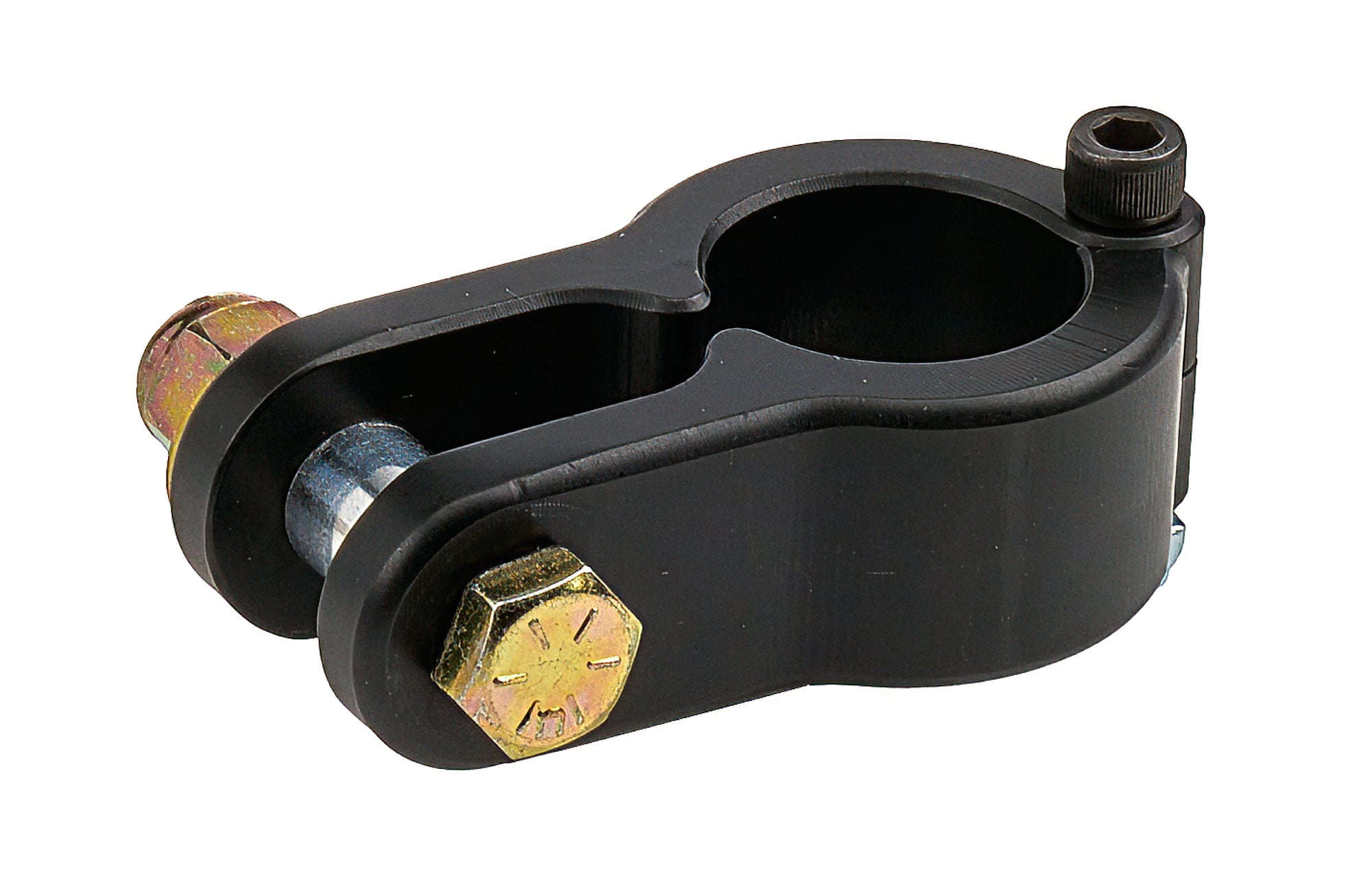 Allstar Performance ALL60233 Panhard Mount for 1.25 Inch Tubing, Aluminum Frame Bracket with Black Anodized Finish