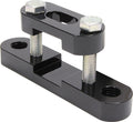 Allstar Performance ALL60244 Panhard Bar Bracket Steel 1.5 Inch Square Tube Frame Mount Clamp-On Black Powder Coat