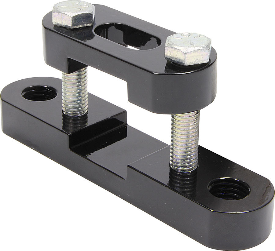 Allstar Performance ALL60244 Panhard Bar Bracket Steel 1.5 Inch Square Tube Frame Mount Clamp-On Black Powder Coat