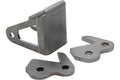 Allstar Performance ALL60500 Wheelie Bar Wheel Bracket Kit with Weld-On Dual Tab Design and 4 Inch Diameter Steel Wheel