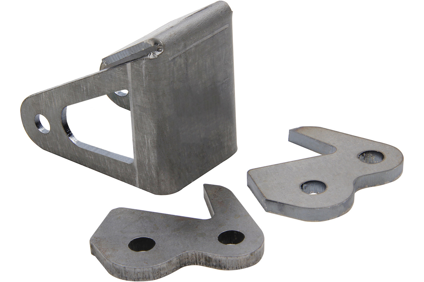 Allstar Performance ALL60500 Wheelie Bar Wheel Bracket Kit with Weld-On Dual Tab Design and 4 Inch Diameter Steel Wheel