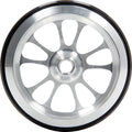 ALLSTAR Performance ALL60514 Wheelie Bar Wheel 10-Spoke Aluminum and Polyurethane