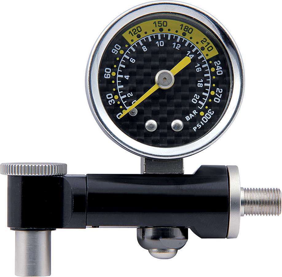 Allstar Performance ALL64260 Shock Inflation Tool with 0-300 psi Mechanical Gauge