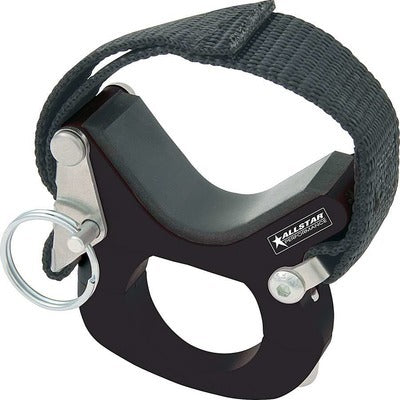Allstar Performance ALL64270-8 Canister Mount 1-1/4 Inch Clamp-On Aluminum and Nylon Black Set of 8