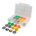 Allstar Performance ALL64320 Bump Stop Kit for 16mm Shocks, Polyurethane, 50 to 75 Grams