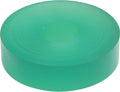 Allstar Performance ALL64330 Bump Stop Puck, 2.1 Inch Outer Diameter, 0.625 Inch Inner Diameter, 0.5 Inch Height, Urethane Material, Green Color