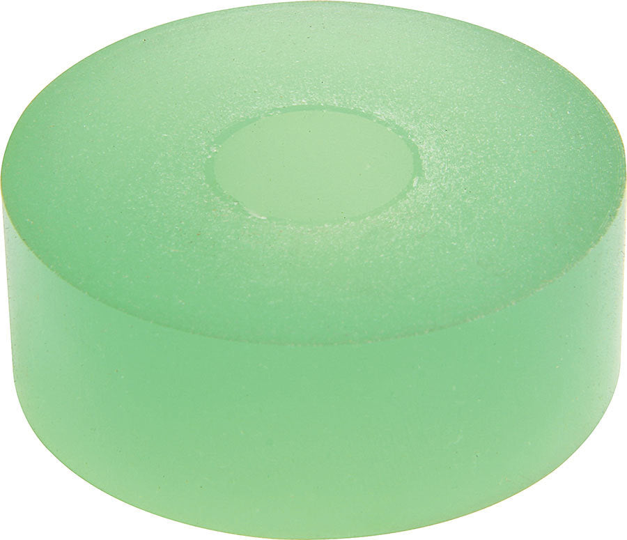 ALLSTAR Performance ALL64331 Bump Stop Puck, 2.1 Inch Outer Diameter, 0.75 Inch Height, Green Urethane Shock Mount