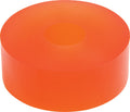 Allstar Performance ALL64334 Bump Stop Puck, 2.1 Inch Outer Diameter, 0.75 Inch Height, Orange Urethane Shock Mount