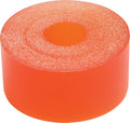Allstar Performance ALL64335 Bump Stop Puck, 2.1 Inch Outer Diameter, 0.625 Inch Inner Diameter, 1 Inch Tall, Urethane, 55 Durometer, Orange