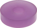 Allstar Performance ALL64336 Bump Stop Puck, 2.1 Inch Outer Diameter, 0.625 Inch Inner Diameter, 0.5 Inch Height, Urethane Material, Purple Finish