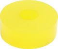 Allstar Performance ALL64345 Bump Stop Puck, 2.1 Inch Outer Diameter, 0.75 Inch Height, 0.625 Inch Inner Diameter, 75 Durometer Urethane, Yellow