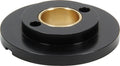 Allstar Performance ALL64354 Bump Stop Cup, Aluminum, 2 Inch Outer Diameter, 1.28 Inch Inner Diameter, 0.4 Inch Height, 0.5 Inch Thru Hole, Black Anodized Finish