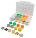 Allstar Performance ALL64360 Bump Stop Kit for 14mm Shocks with Pucks, Backing Washers, and Shims