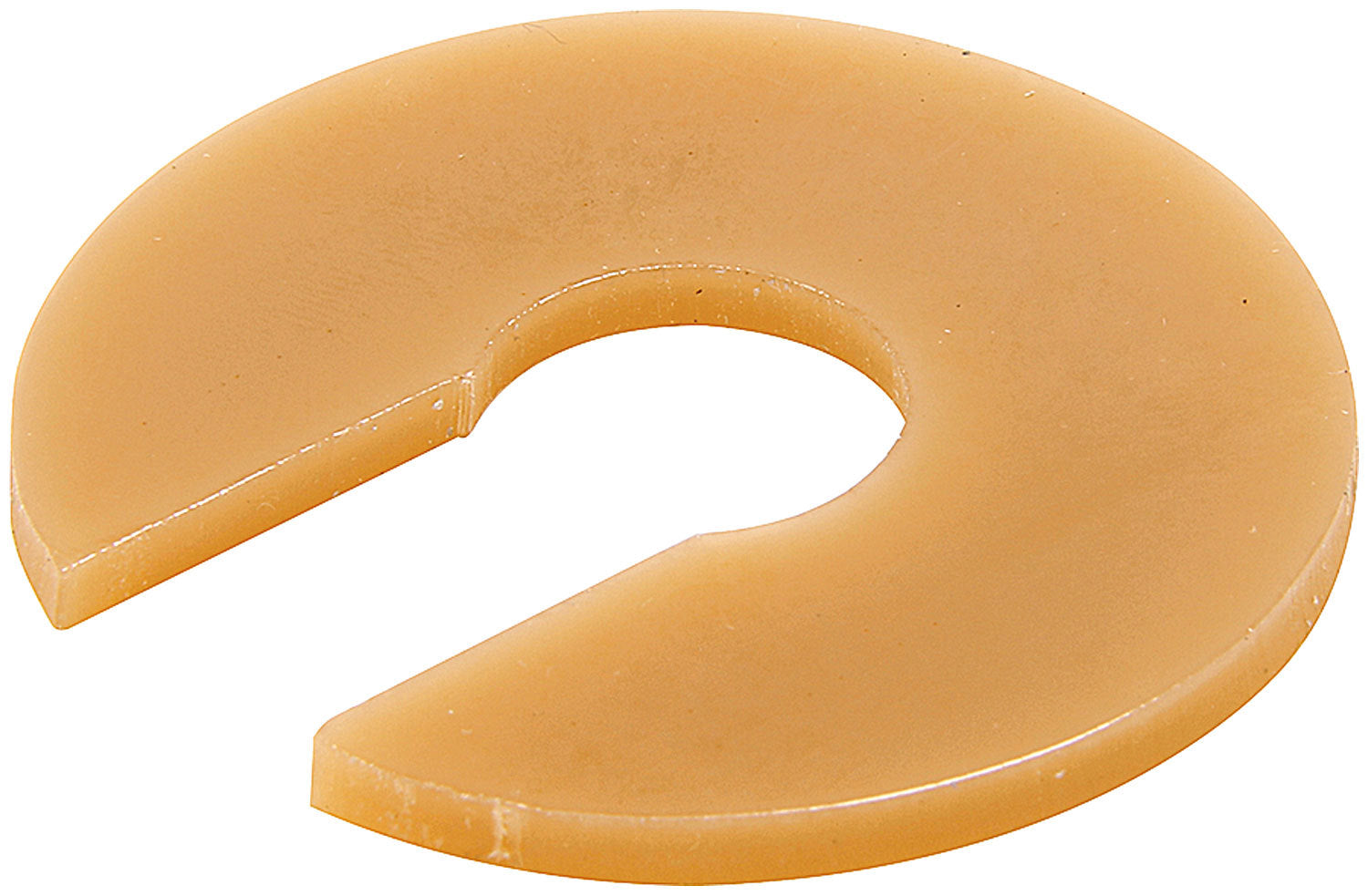 Allstar Performance ALL64365 14mm Bump Stop Shim, 1/8 Inch Thickness, 14mm Shaft, Plastic, Tan