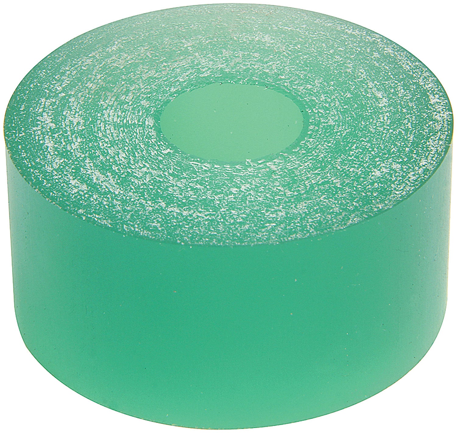 Allstar Performance ALL64372 Bump Stop Puck, 2 Inch Outer Diameter, 0.5 Inch Inner Diameter, 1 Inch Tall, Polyurethane, Green, 14mm Shock Mount