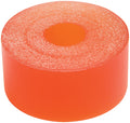Allstar Performance ALL64375 Bump Stop Puck, 2 Inch OD, 0.5 Inch ID, 1 Inch Tall, Polyurethane, Orange, for 14mm Shock Mounts
