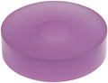 Allstar Performance ALL64376 Bump Stop Puck, 2 Inch Outer Diameter, 0.5 Inch Inner Diameter, 0.5 Inch Height, Polyurethane, Purple, 60 Durometer, Fits 14mm Shock Mounts