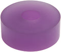 Allstar Performance ALL64377 Bump Stop Puck, 2 Inch Diameter, 0.75 Inch Tall, 60 Durometer Polyurethane, Purple, Fits 14mm Shock Mounts